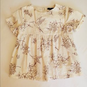 Girls Cropped Blouse